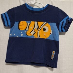 Y2K Nemo Kids Blue and Orange T-Shirt